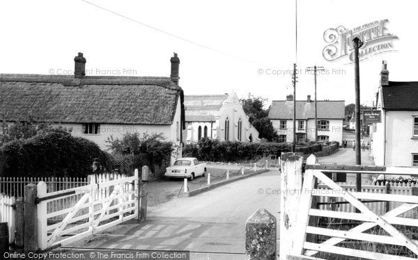 Photo of Culmstock, Railway Crossing c.1965