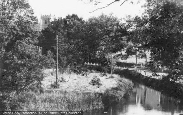 Photo of Culmstock, River Culm c.1960