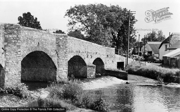 Photo of Culmstock, The Bridge c.1960