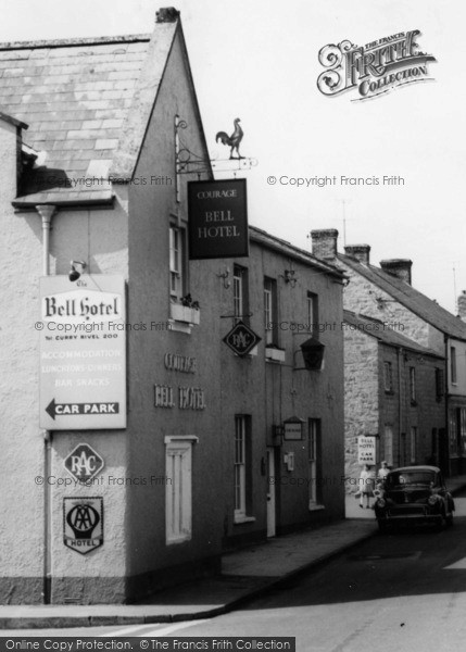 Photo of Curry Rivel, Bell Hotel c.1965