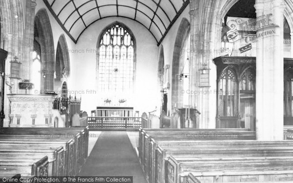 Photo of Curry Rivel, Church Interior c.19690