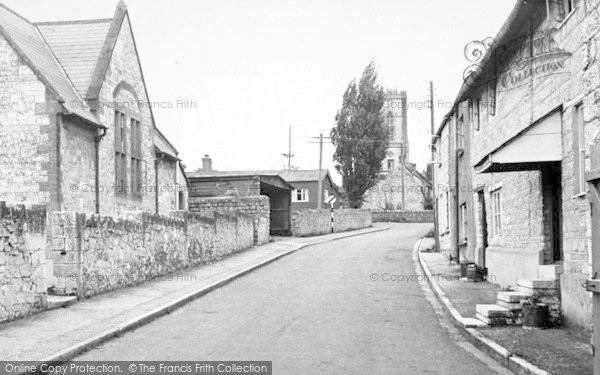 Photo of Curry Rivel, Church Street c.1955