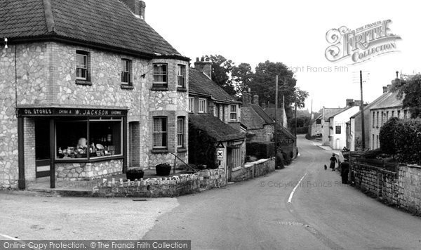 Photo of Curry Rivel, Fore Street c.1955