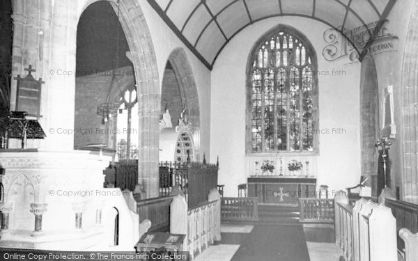 Photo of Curry Rivel, Parish Church Interior c.1960
