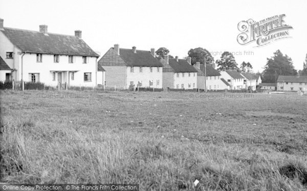 Photo of Curry Rivel, The New Estate c.1955