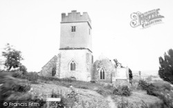 Church c.1960, Cutcombe
