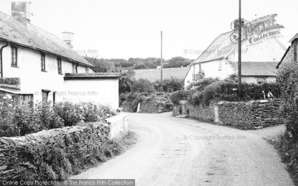 Photo of Cutcombe, The Village c.1960