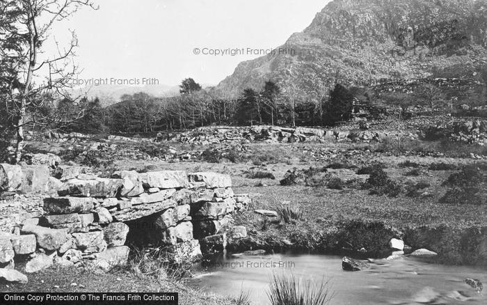 Photo of Cwm Bychan, Roman Bridge 1889