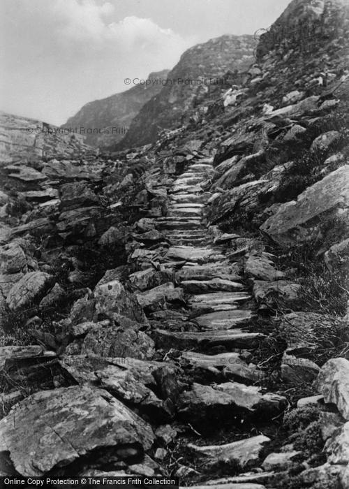 Photo of Cwm Bychan, Roman Steps c.1933