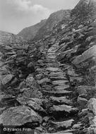 Roman Steps c.1933, Cwm Bychan