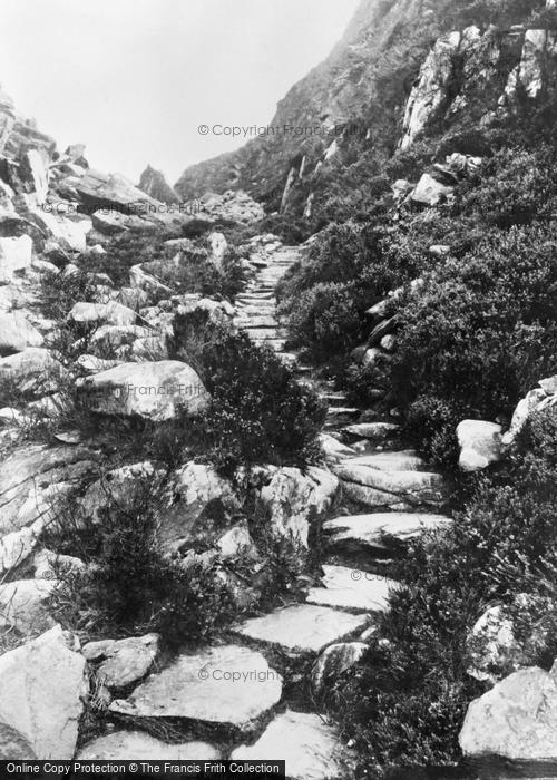 Photo of Cwm Bychan, The Roman Steps c.1955