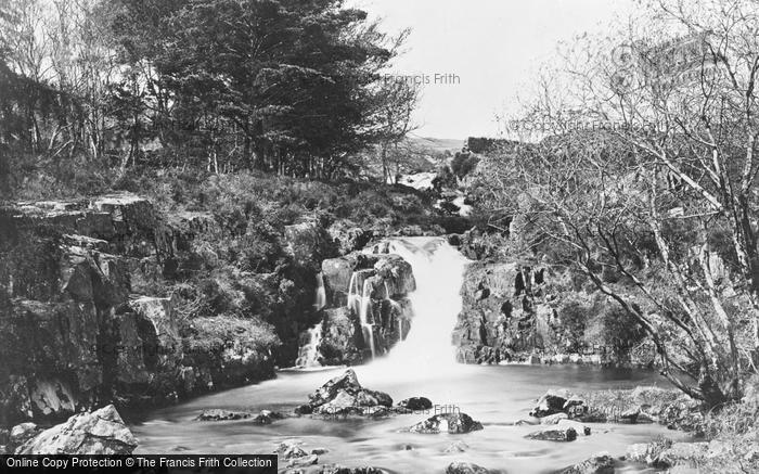 Photo of Cwm Bychan, Waterfall 1889