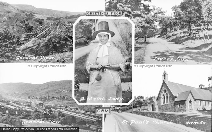 Photo of Cwm, Composite c.1955