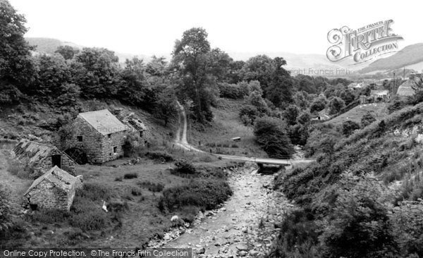 Photo of Cwm Llinau, The Old Mill And River Dyfi c.1960