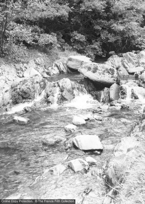 Photo of Cwm Llinau, The River c.1960