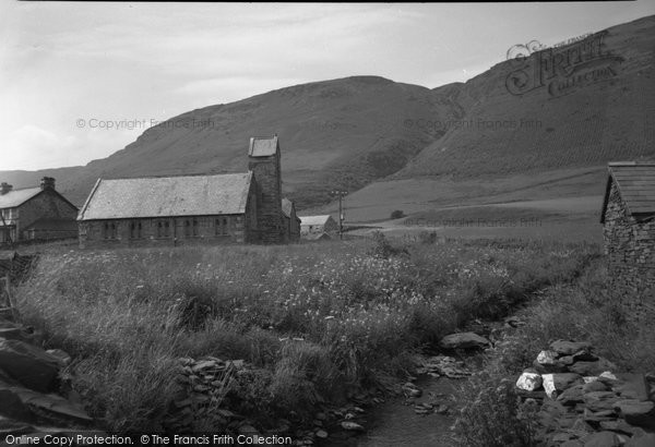 Photo of Cwm Penmachno, The Church 1956