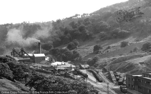 Photo of Cwm, the Colliery c1955
