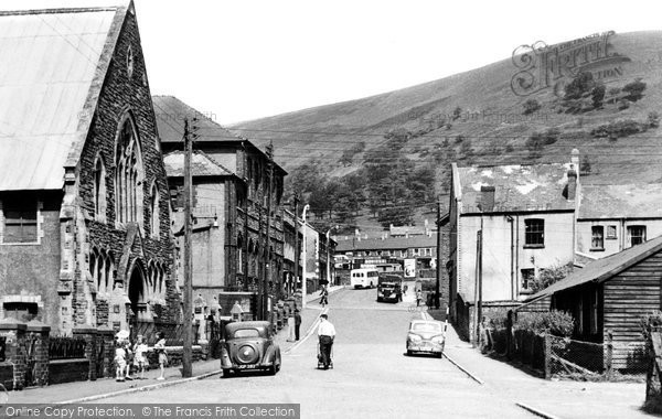 Photo of Cwm, Town Centre c.1955