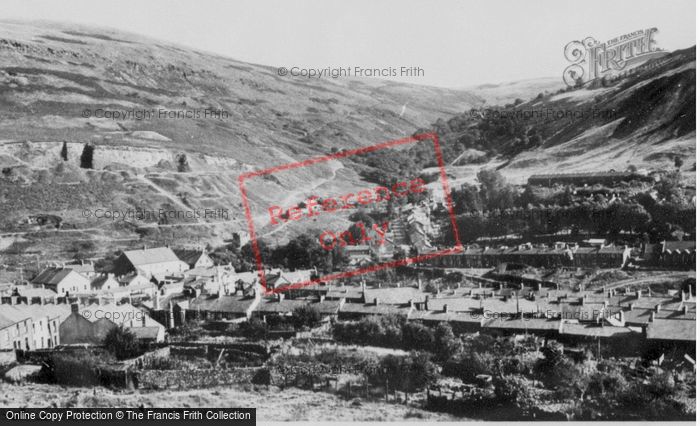 Photo of Cwmaman, General View c.1955
