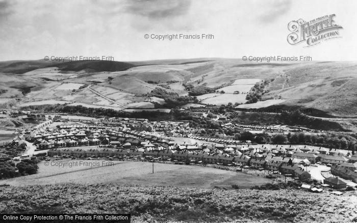 Photo of Cwmavon, View From Bwlch Mountain c.1955