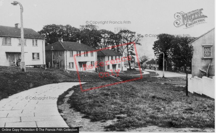 Photo of Cwmbach, Entrance To New Housing Estate c.1960