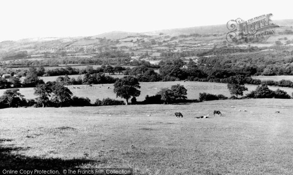 Photo of Cwmbran, General View c.1955