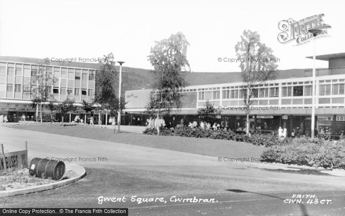 Photo of Cwmbran, Gwent Square c.1960