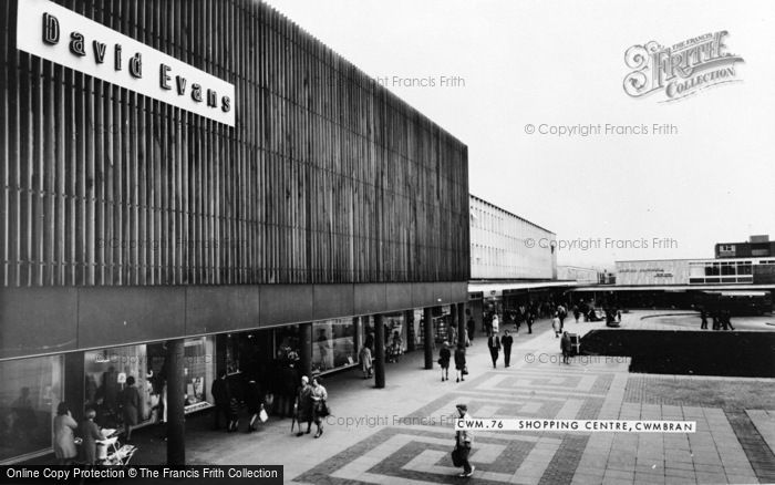 Photo of Cwmbran, Shopping Centre c.1965