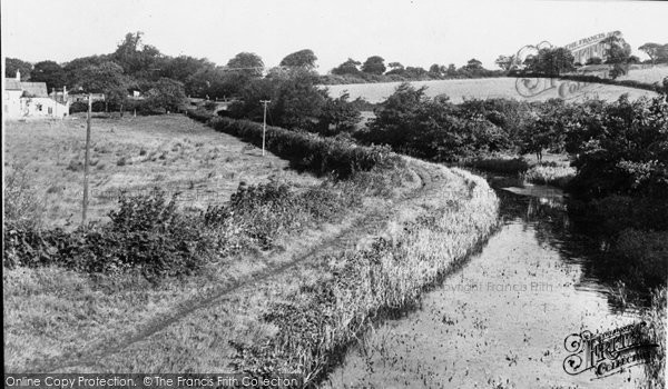 Photo of Cwmbran, The Canal Walk c.1955