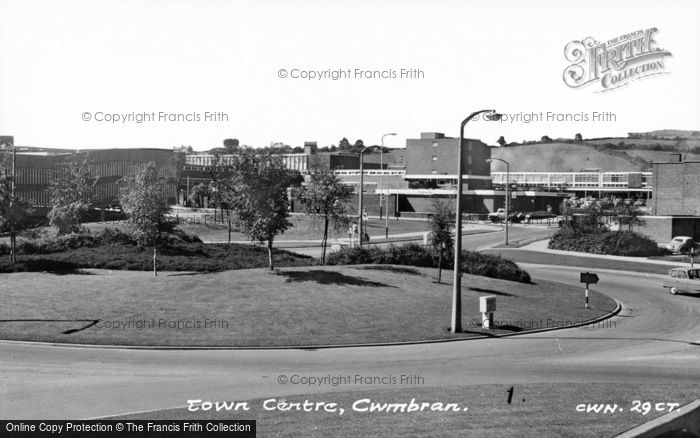 Photo of Cwmbran, Town Centre c.1960