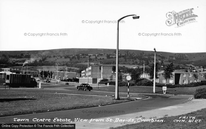 Photo of Cwmbran, Town Centre Estate From St David's c.1960