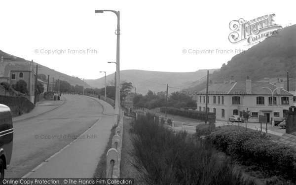 Photo of Cwmcarn, Coal Board Offices And New Road 1954