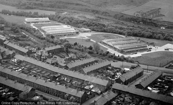 Photo of Cwmcarn, Factories Site 1954