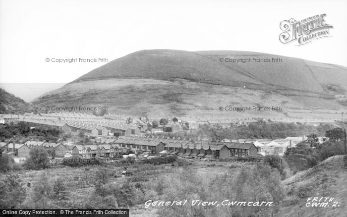 Photo of Cwmcarn, General View 1954