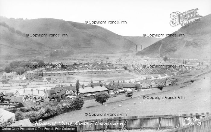 Photo of Cwmcarn, General View 1954