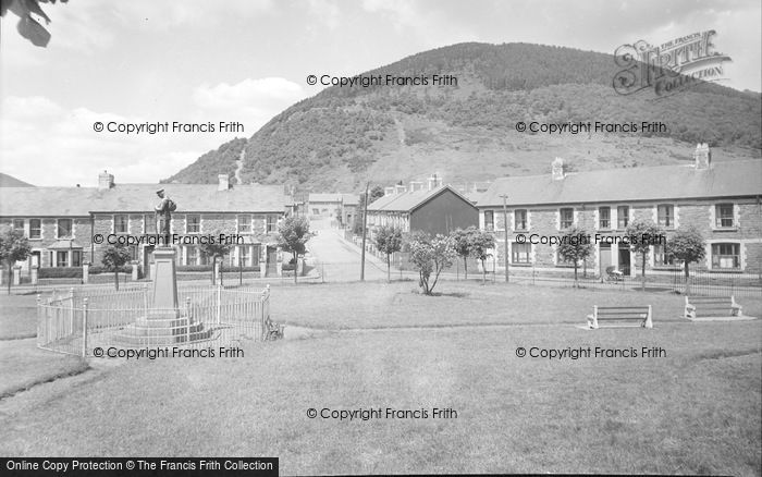 Photo of Cwmcarn, The Memorial c.1957