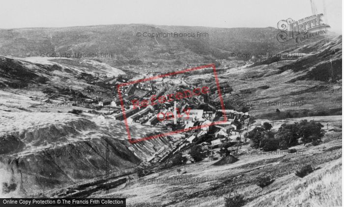 Photo of Cwmparc, From Mountain c.1955
