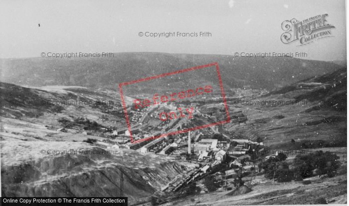 Photo of Cwmparc, Showing Parc Colliery c.1955