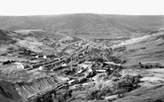 Cwmparc, Upper Cwmparc from Mountain Road c1960