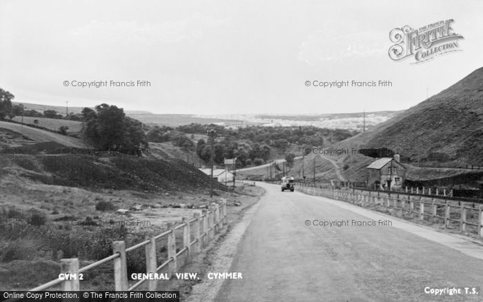 Photo of Cymmer, General View c.1950