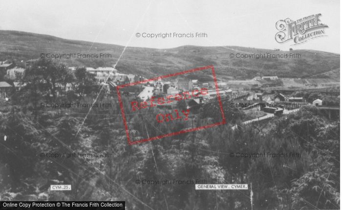Photo of Cymmer, General View c.1955