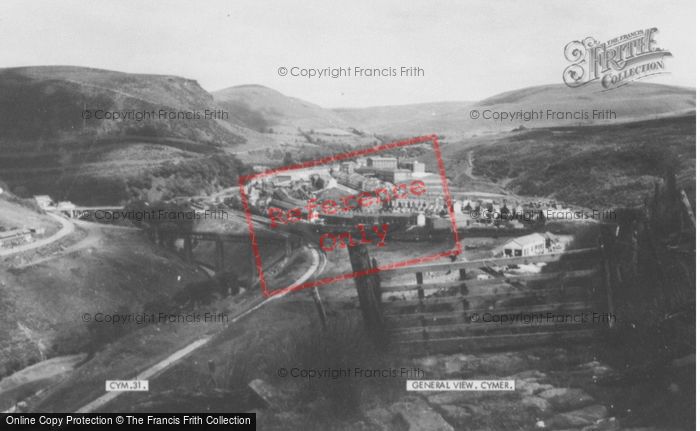 Photo of Cymmer, General View c.1960