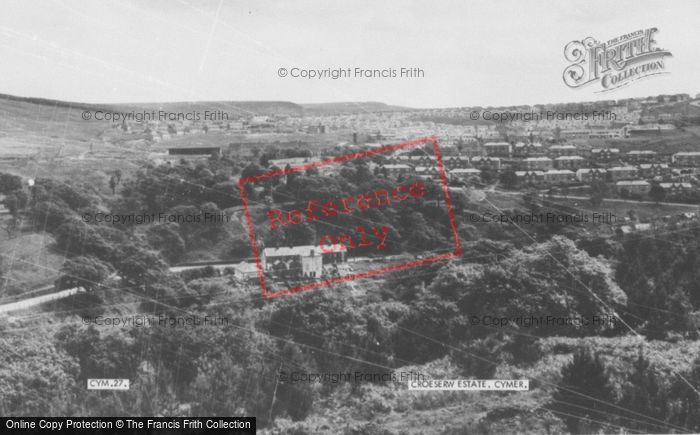 Photo of Cymmer, The Croeserw Estate c.1955