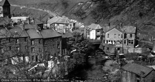 Photo of Cymmer, The River c.1950