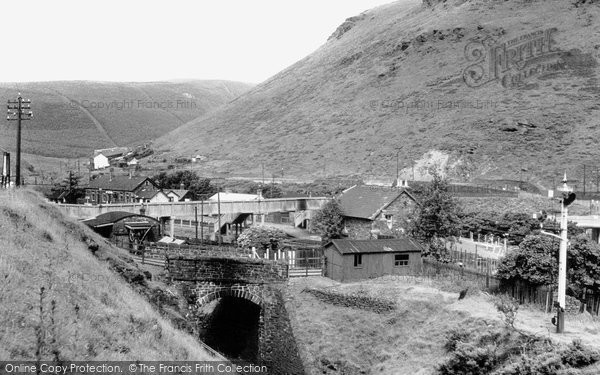 Photo of Cymmer, The Station c.1955