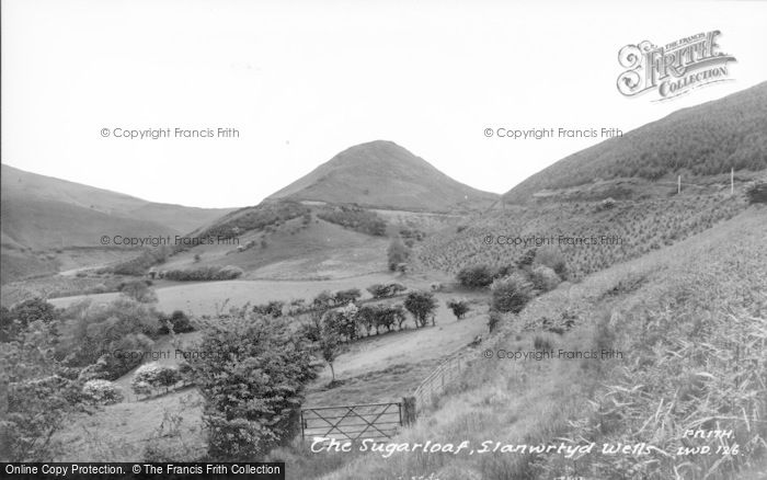 Photo of Cynghordy, The Sugar Loaf c.1965