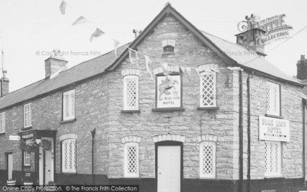 Photo of Cynwyd, Blue Lion Hotel c.1955