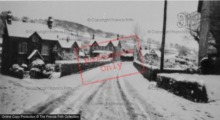 Photo of Cynwyd, In The Snow c.1955