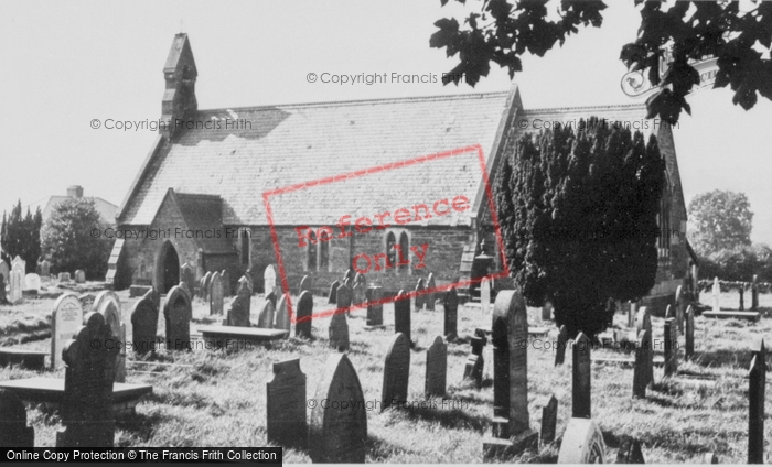 Photo of Cynwyd, The Church c.1936