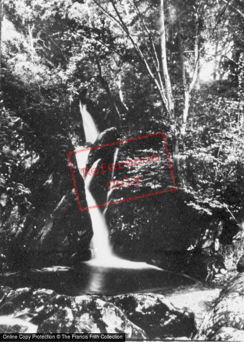 Photo of Cynwyd, The Falls c.1932